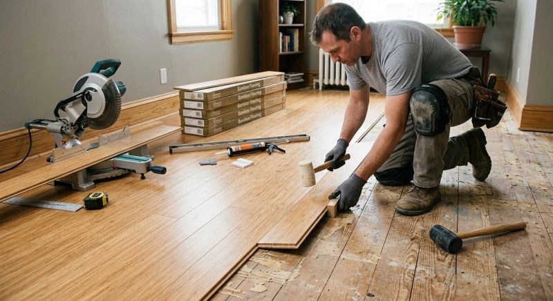 Bamboo Flooring Installation in Jersey City, NJ