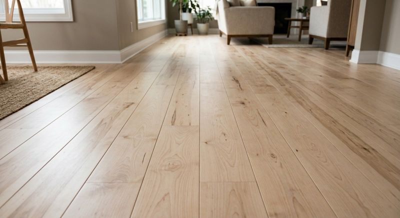 Birch Floor Installation in Jersey City, NJ
