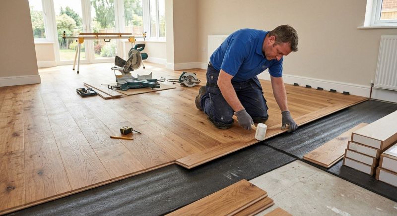 Hardwood Floor Installation in Bergenfield, NJ