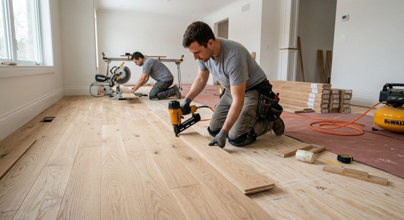 Hardwood Floor Installation in Brooklyn, NY