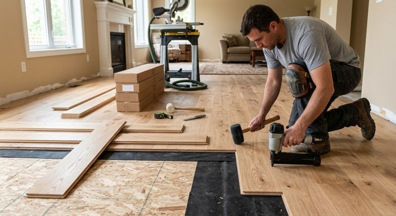 Hardwood Floor Installation in East Orange, NJ
