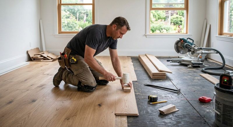 Hardwood Floor Installation in Hempstead, NY