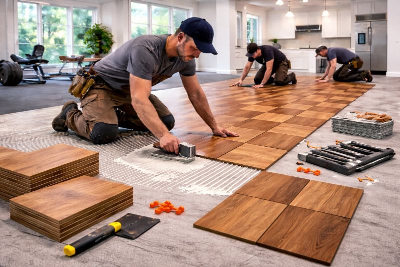 Hardwood Floor Installation in Iselin, NJ