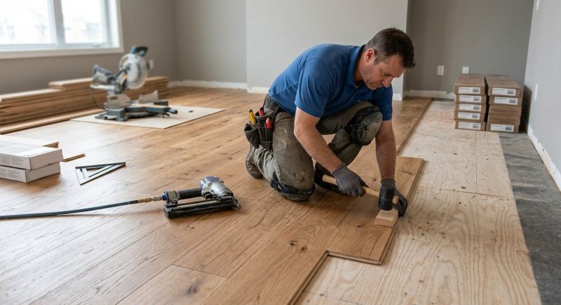 Hardwood Floor Installation in Paterson, NJ
