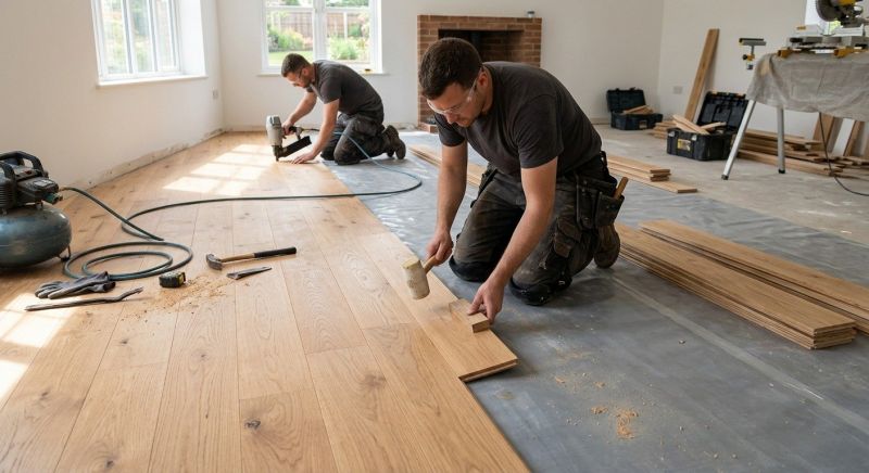 Hardwood Floor Installation in Queens Village, NY