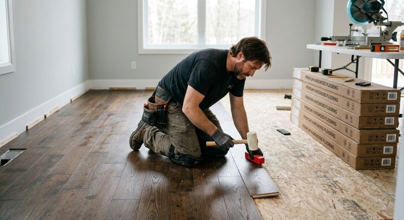 Hardwood Floor Installation in Woodmere, NY