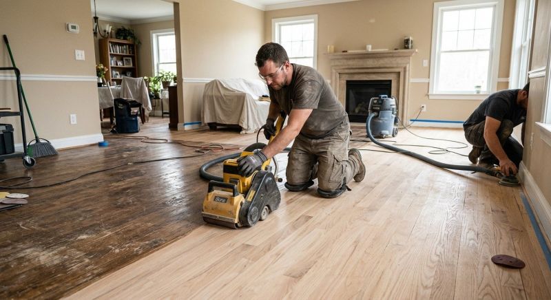 Hardwood Floor Renovation in Jersey City, NJ
