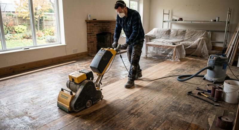 Hardwood Floor Renovation in Jersey City, NJ