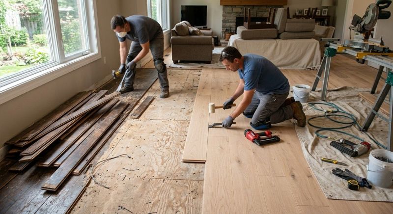 Hardwood Replacement in Warren, NJ