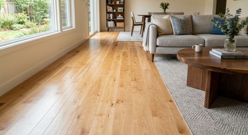 Maple Flooring Installation in Florham Park, NJ