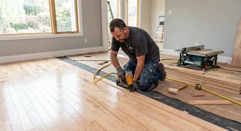 Maple Flooring Installation in Glen Rock, NJ