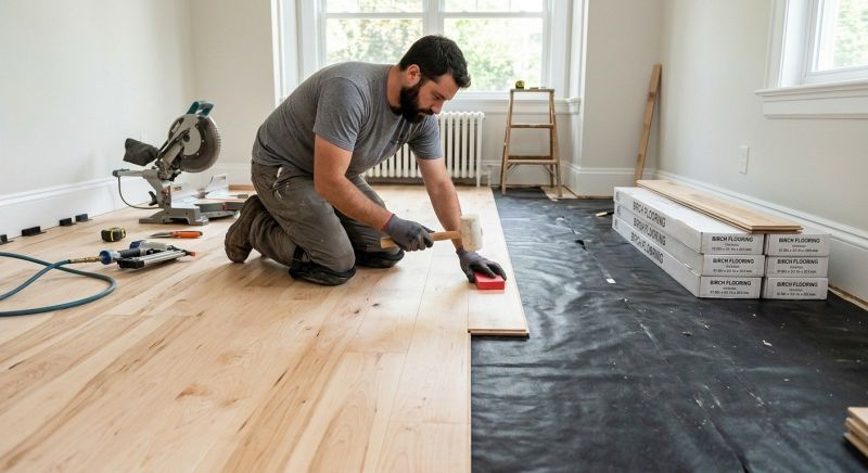 Maple Flooring Installation in Hackensack, NJ