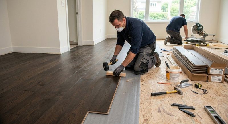 Maple Flooring Installation in Pelham, NY