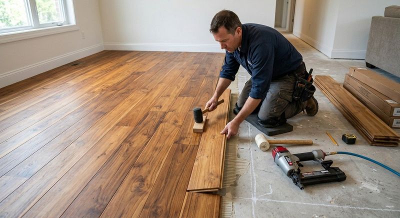 Parquet Flooring Installation in Jersey City, NJ