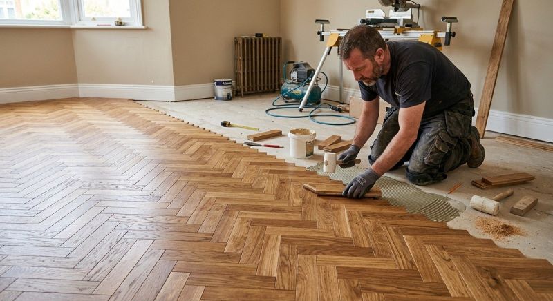 Parquet Flooring Installation in Jersey City, NJ