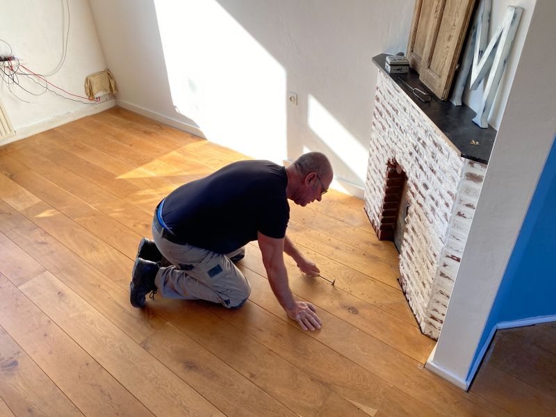 Pine Floor Installation in Jersey City, NJ