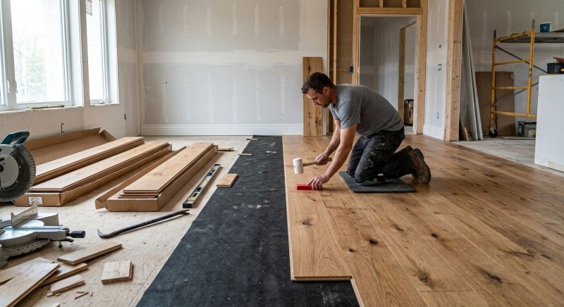 Plank Floor Installation in Jersey City, NJ