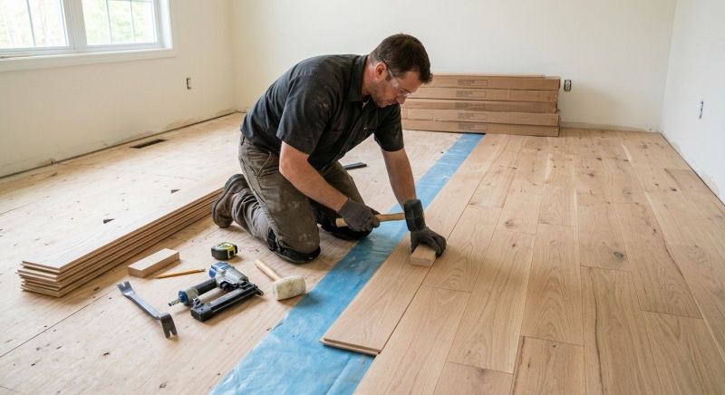 Wood Floor Replacement in Colonia, NJ