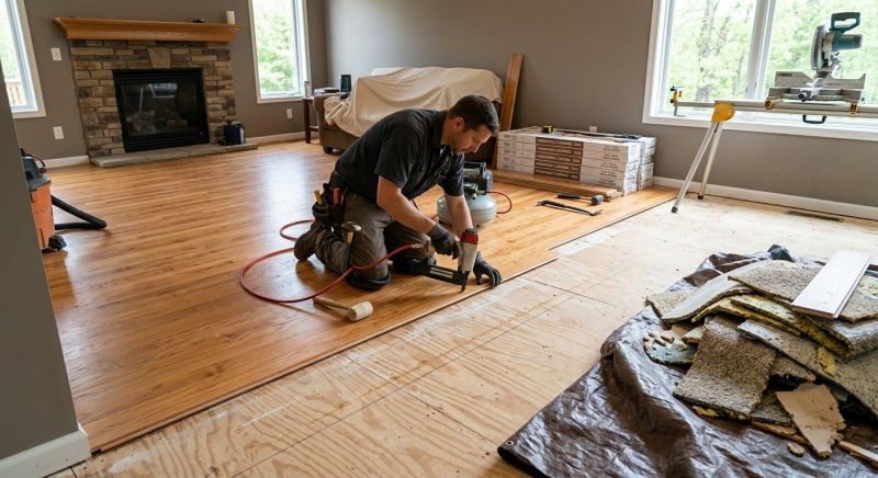 Wood Floor Replacement in Eastchester, NY